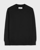 Jil Sander Sweater Midweight Wool Crew-Neck Black 40
