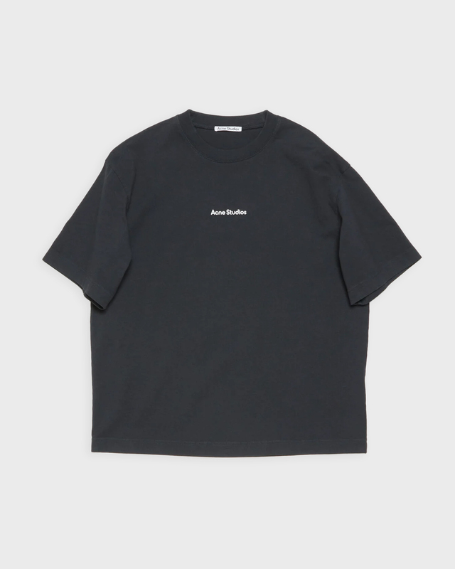 Acne Studios T-Shirt Relaxed Crewneck Svart M