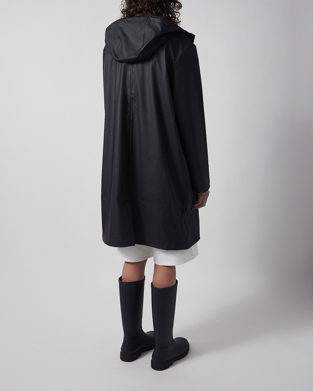 Hunter Coat Andrea PU Rain Black S