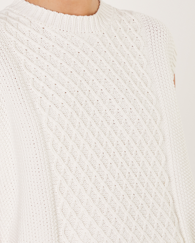 Wakakuu Icons Vest Knitted White L