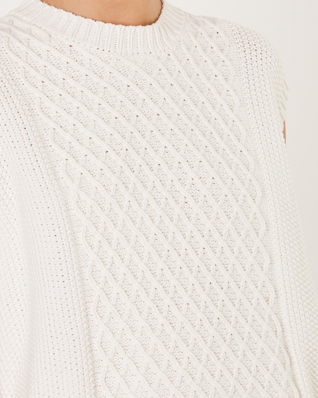 Wakakuu Icons Väst Knitted Vit L
