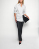 Wakakuu Icons Shirt Paris Pinstripe Black/White XS