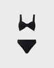 Hunza G Bikini Bonnie Black ONESIZE