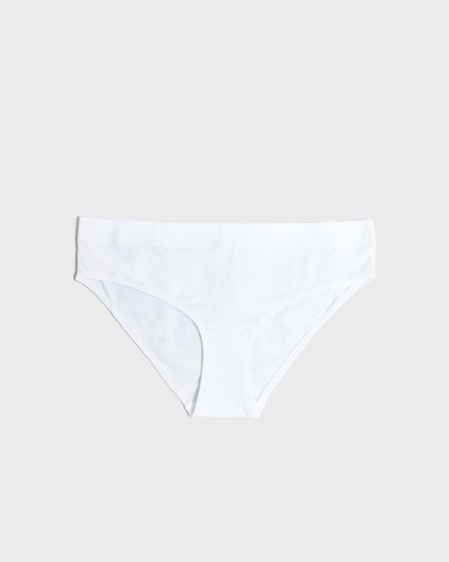 Skin Panties Hadlee Hipster Logo White XS