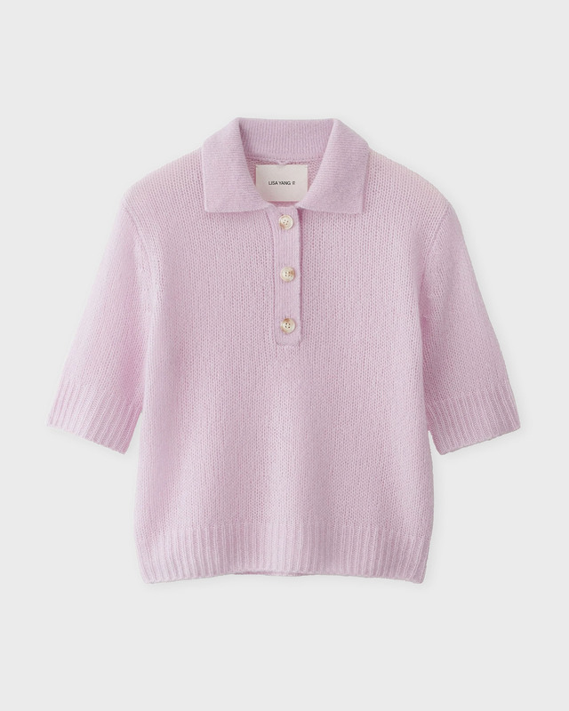 LISA YANG Tröja Masy Cashmere Silk Rosa 0 (XS-S)