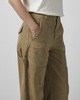 Moncler Bukser Cotton Wide Leg Pants Beige L