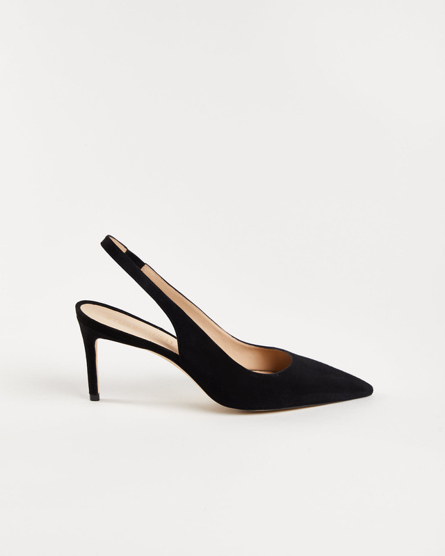 Stuart Weitzman Sling Pumps Stuart 75 Svart EUR 40