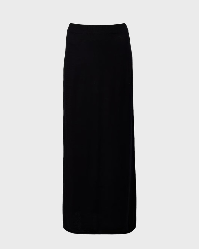 LISA YANG Skirt Charlotta Cashmere Black 2 (M-L)