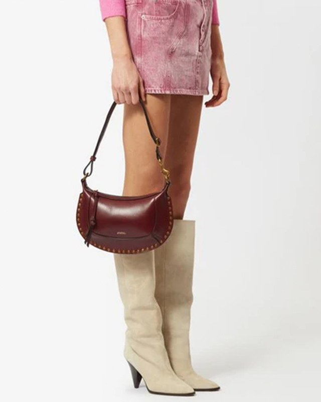 Isabel Marant Väska Oskan Moon Burgundy  ONESIZE