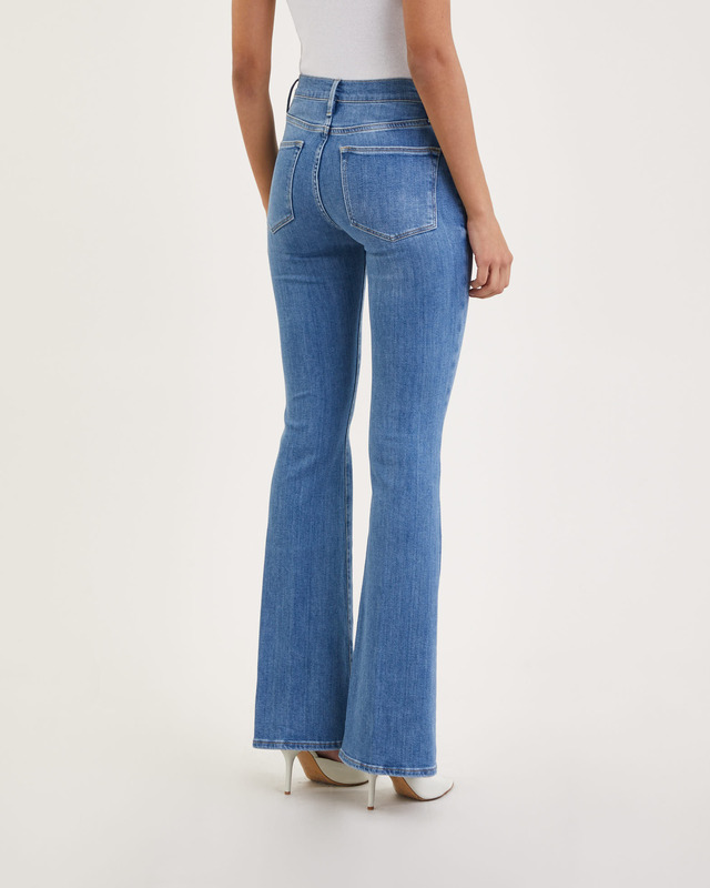 Frame Jeans Le High Flare Jonah Blå 30