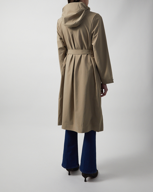 Rains Jacka Suva Hardshell W Coat Beige XL