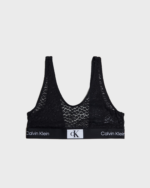 Bralette Unlined Lace Svart 1