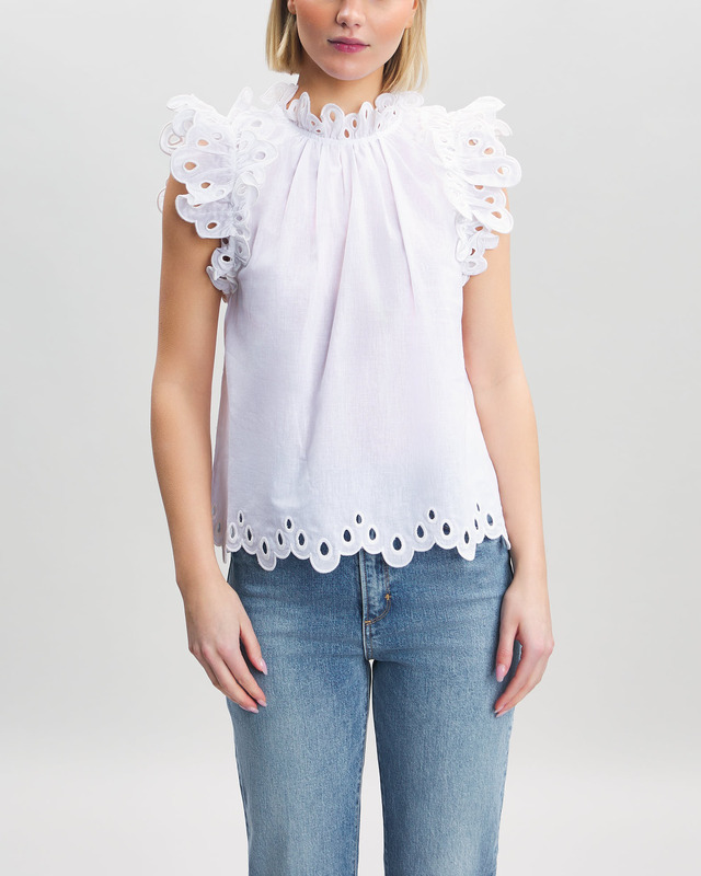 Sea New York Blouse black White L