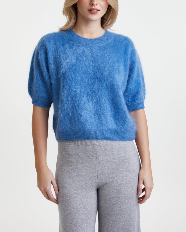 LISA YANG Sweater Juniper Cashmere Blå 1 (S-M)