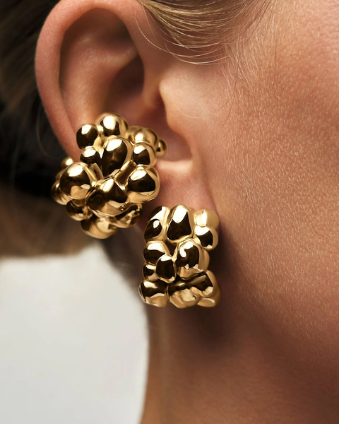 Earrings Bubble Gold ONESIZE 2