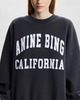 Anine Bing Sweatshirt Miles Vintage black XS