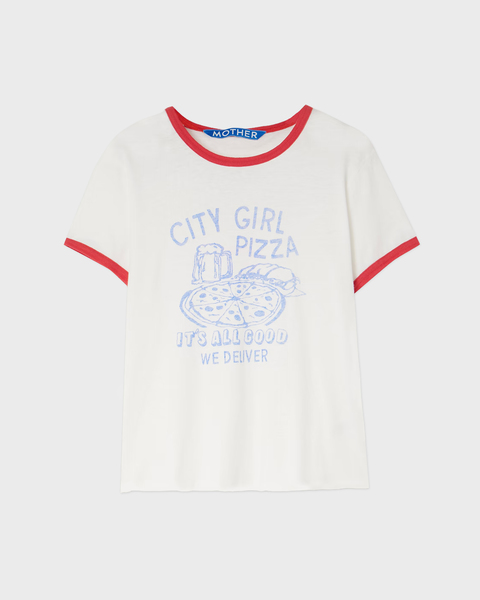 T-Shirt The Lil Goodie Ringer  White 1