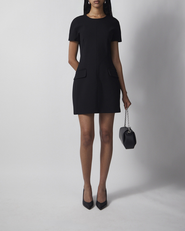 Sportmax Kjole Jersey Black L