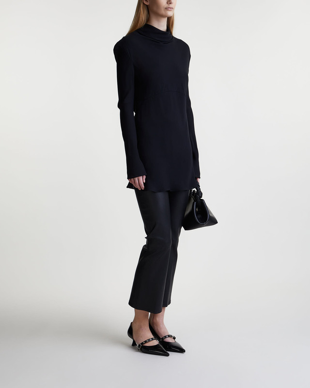 KHAITE Topp Vray Svart US 6 (EUR 38)