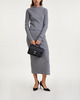 Filippa K Swater Wool Rib Ljusgrå M