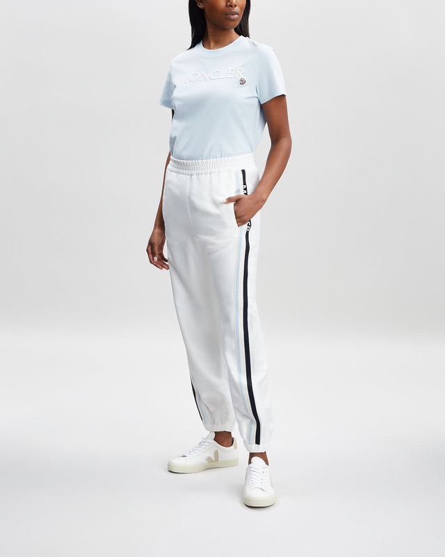 Moncler Byxor Twill Jogging Offwhite FR 44 (EUR 42)