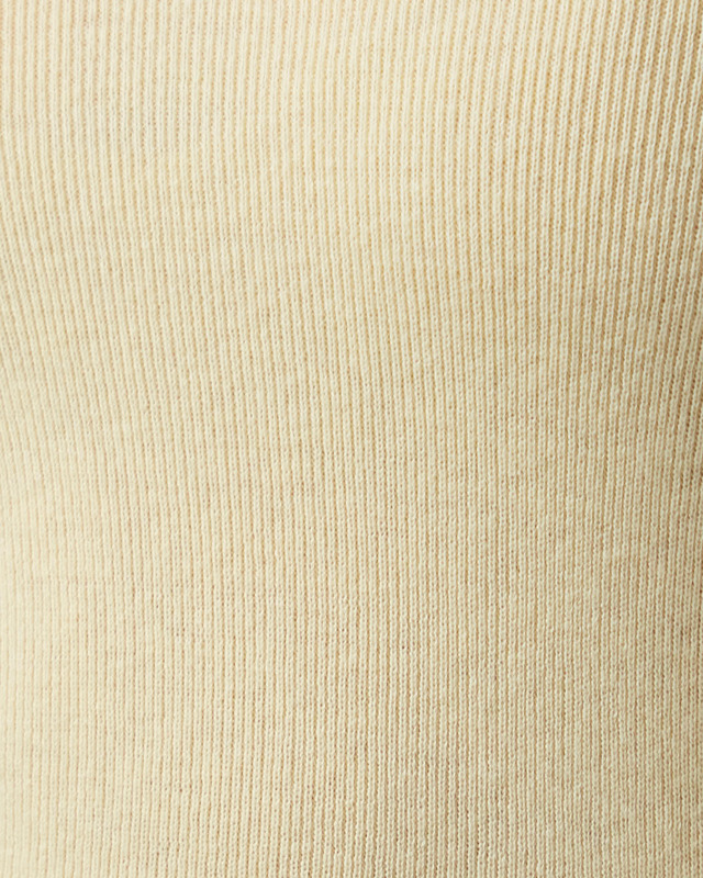 LISA YANG T-Shirt Long Sleeve Vivian Cashmere Ljusgul 1 (S-M)