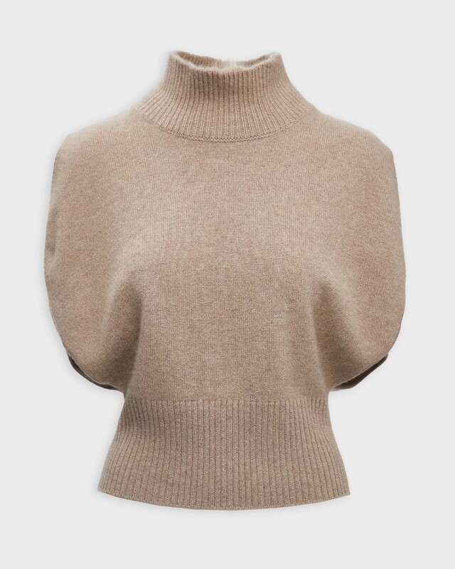 LISA YANG Top Zaya Cashmere Brun 2 (M-L)