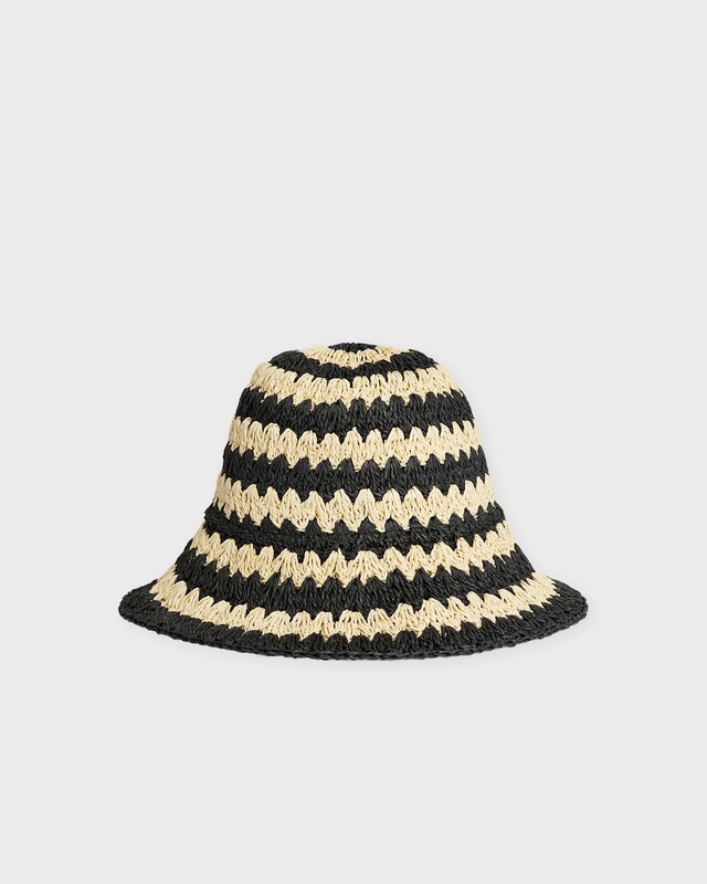 By Malene Birger Hatt Strawie Svart ONESIZE