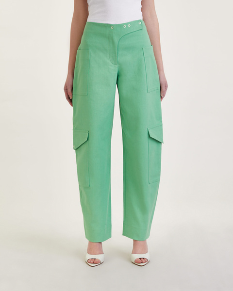 Trousers Cotton Suiting  Mintgrön 2