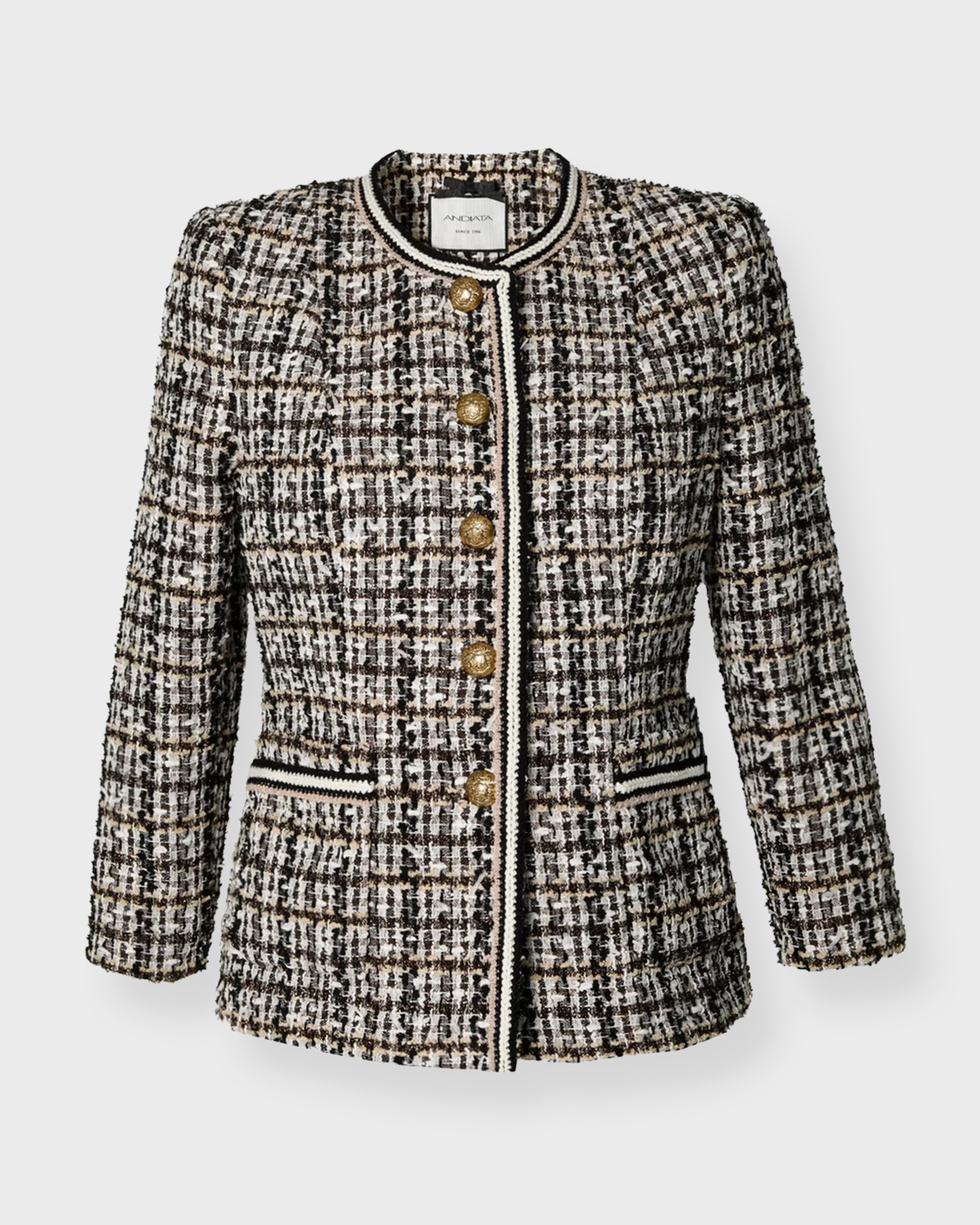 Andiata Women's Brown Gisele Blazer Brun 40