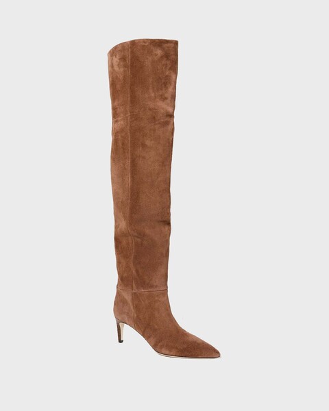 Boots Stiletto Over Knee 60 Brown 2