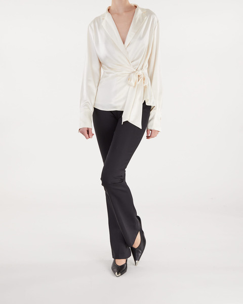 Tied Blouse Polo Ralph Lauren Cream 2