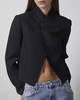 Wakakuu Icons Blazer Turn Collar Black L