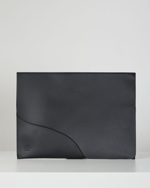 Laptop Case Sardegna Grande Vacchetta Svart ONESIZE 1