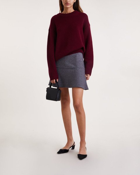 Sweater Renske Vinröd 2