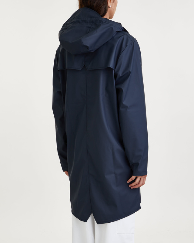 Rains Rain Coat Long Navy S