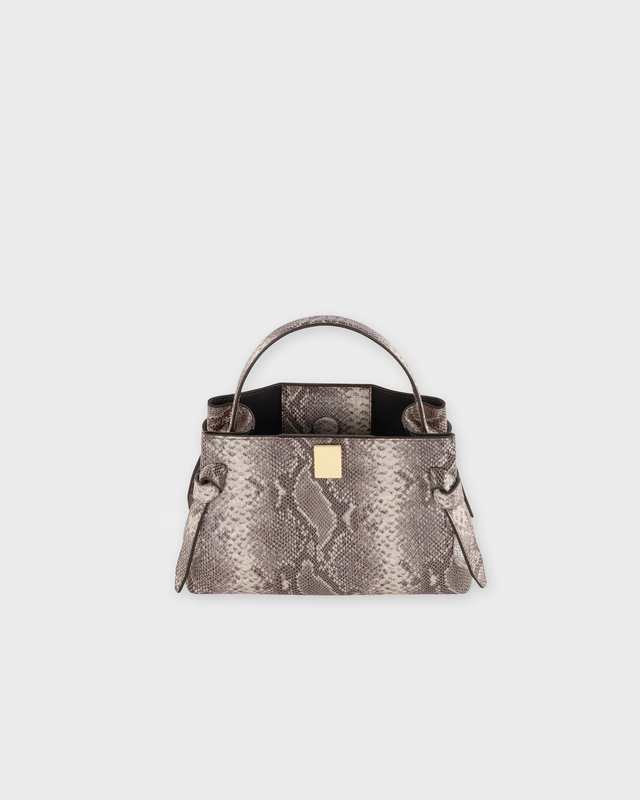 YUZEFI Väska Mini Gyoza Embossed Leather Snake ONESIZE