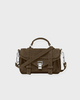 Proenza Schouler Väska PS1 Suede Tiny Brun ONESIZE