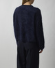 Soft Goat Genser Brushed Crewneck Navy XS