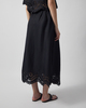 Malina Skirt Chara Maxi  Broderie Anglais Black 40