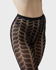 Swedish Stockings Strumpbyxor Meja Net Tights Svart M