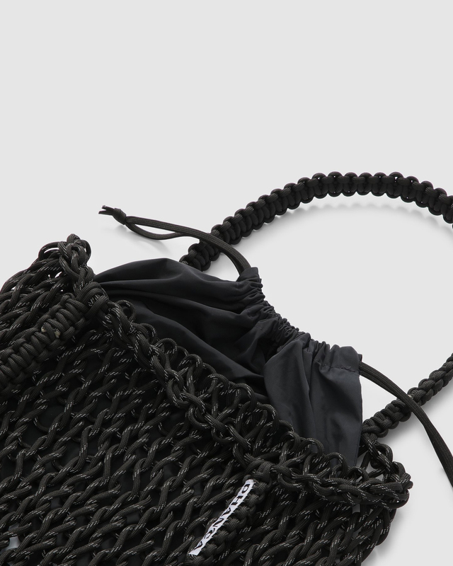 Phanta Väska Jumbo Mesh Gym Bag Svart ONESIZE
