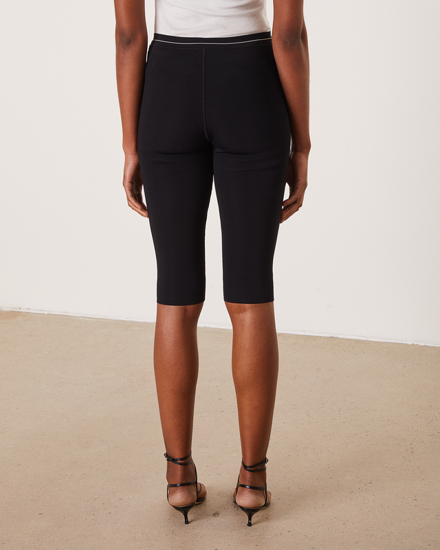 Khaite Shorts Harden Peddle Pusher Svart M