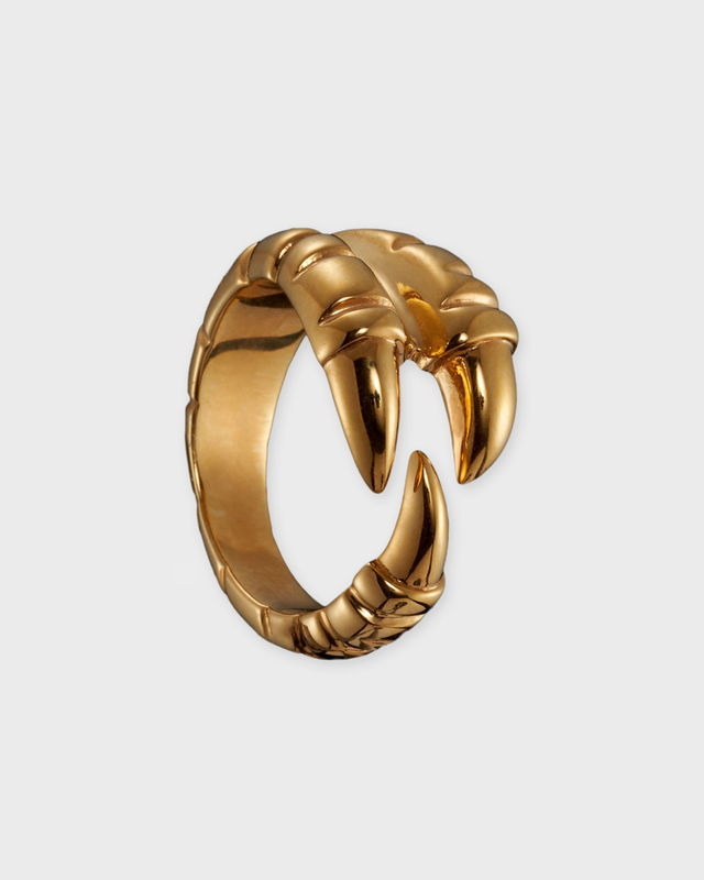 Maria Nilsdotter Ring Claw Single Guld M