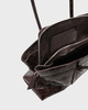The Attico Handväska La Passeggiata Small' Top Handle Brun ONESIZE
