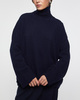 Wakakuu Icons Tröja Fuji Turtleneck Navy XL