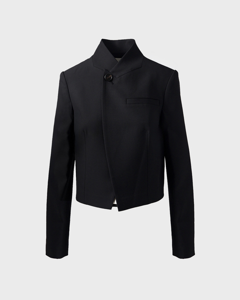 Blazer Turn Collar Black 1