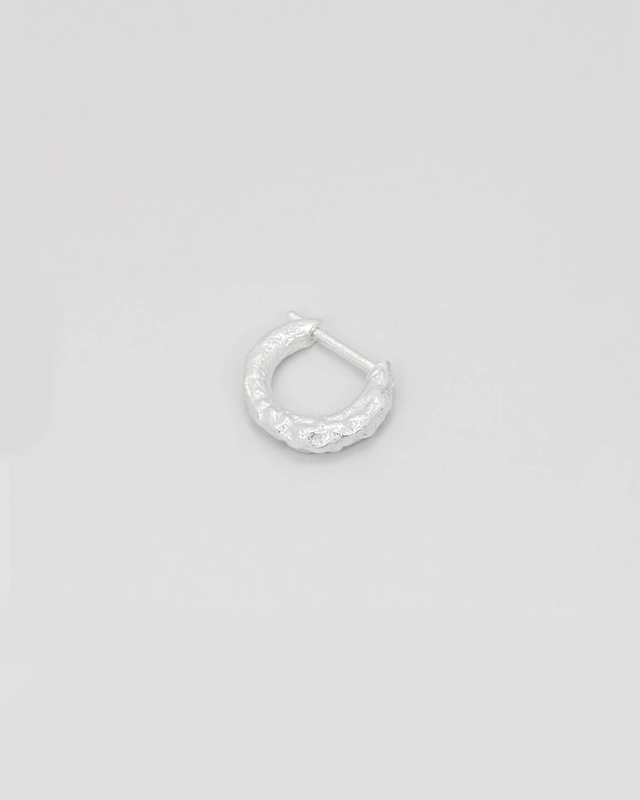 Nootka Örhänge Mini Hoop  Silver ONESIZE