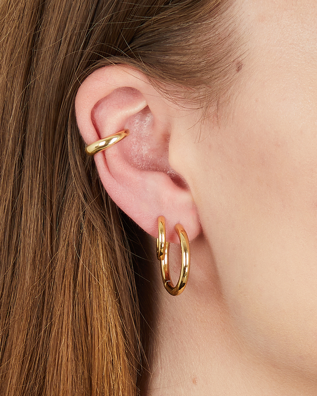 Tom Wood Ear Cuff Slim Gold Guld ONESIZE