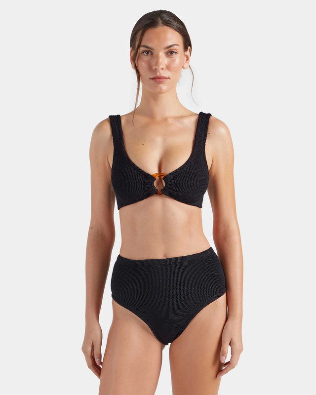 Hunza G Bikini Nadine  Black ONESIZE